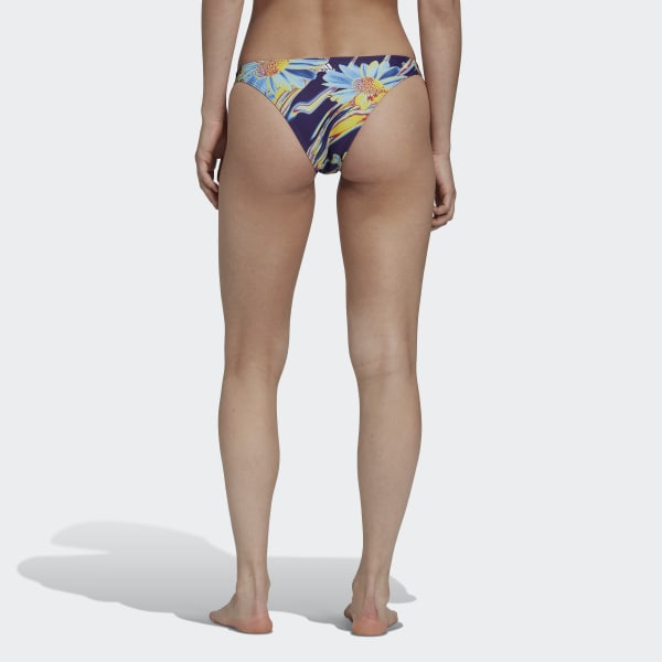 Purple Positivisea Graphic Hero Bikini Bottoms TA586