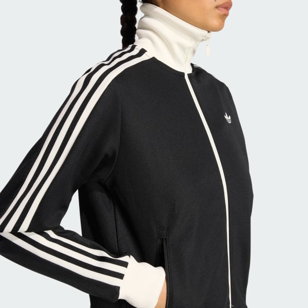 adidas CLASSIC TRACK TOP - Black | Free Shipping with adiClub
