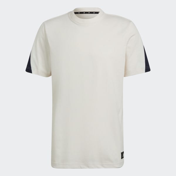 adidas Future Icons Single Jersey Tee - White | Free