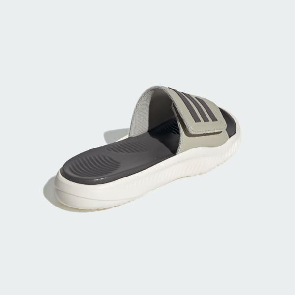 Adidas alphabounce slides white sale