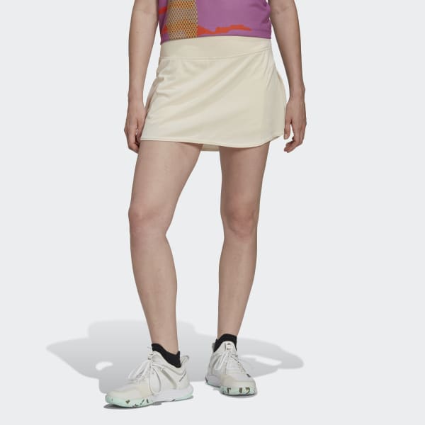 Beige Tennis Match Rok T1722