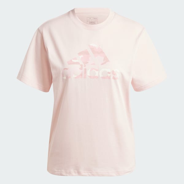 Pink Camo Graphic Tee