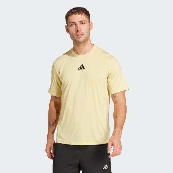 Amarillo Polera Designed-for-Training Intensity