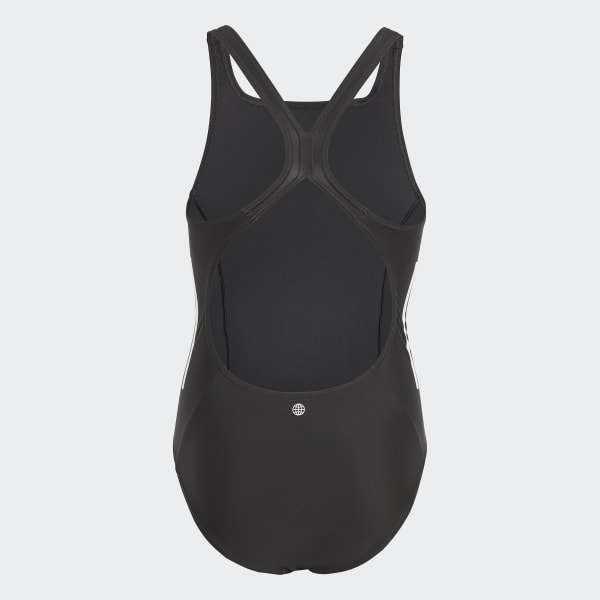 Μαύρο Cut 3-Stripes Swimsuit