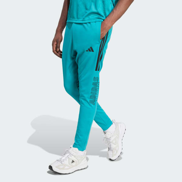 Verde Pantaloni Tiro Wordmark