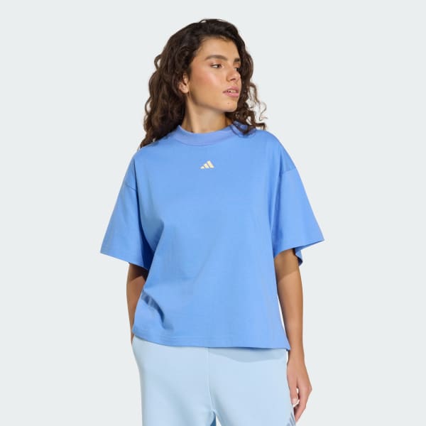 Blue 3-Stripes Studio T-Shirt