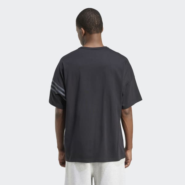 adidas Neuclassics Tee - Black | Free Shipping with adiClub