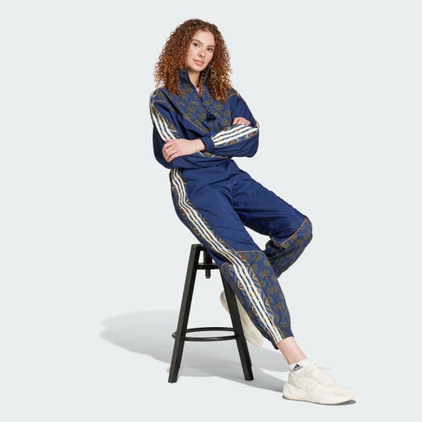 Adidas blue jumpsuit shop