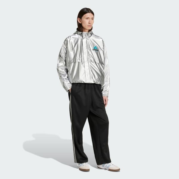 Silver Windbreaker EQT Metalik