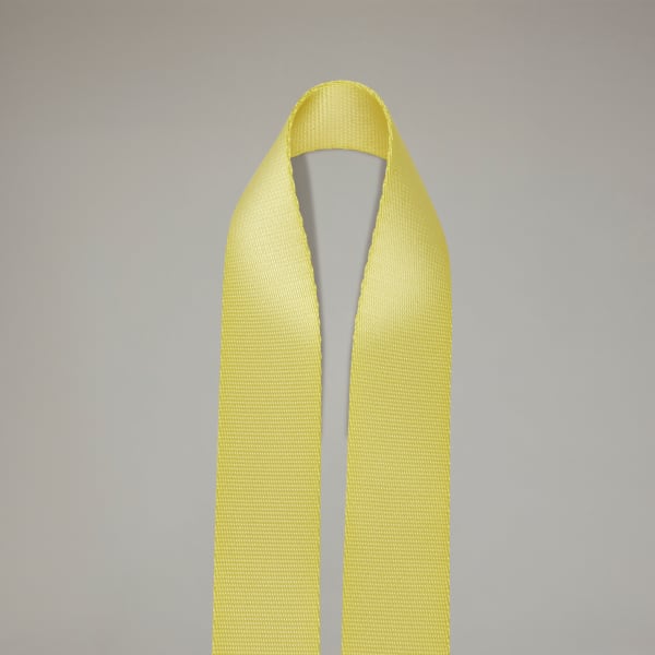 Yellow Y-3 CL 로고 벨트