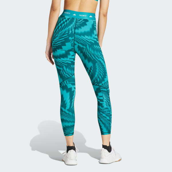 Verde Leggings a 7/8 adidas Techfit