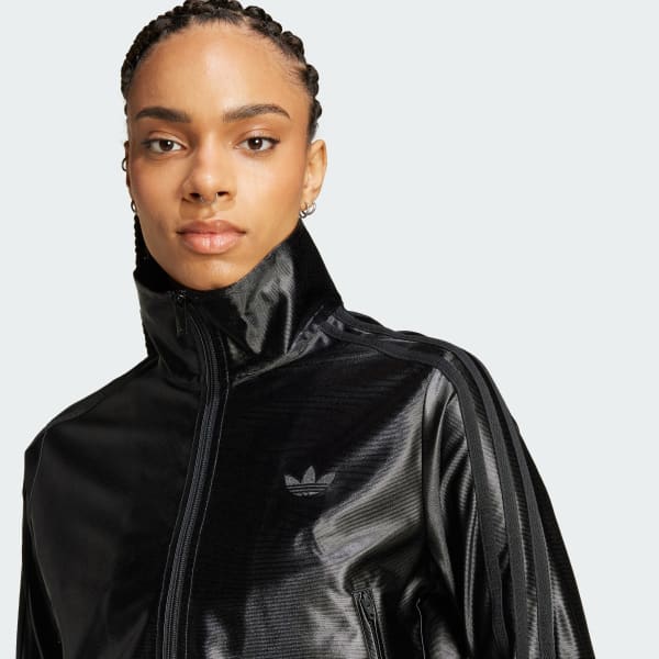 ◆adidas◆ Firebird Fitted Track Top Black IW5516 adidas Originals Firebird Fitted Track Top Women's Casual