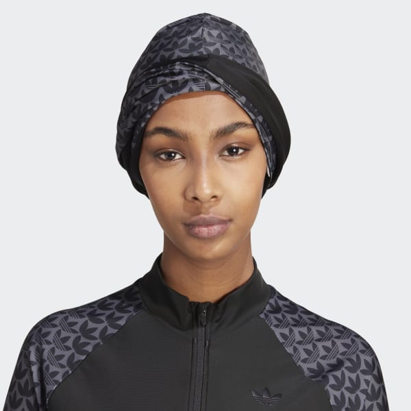 adidas Originals Monogram Turban - White, Women's Swim