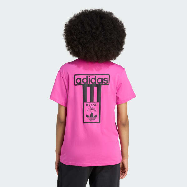 Rosa Camiseta Adibreak Adicolor