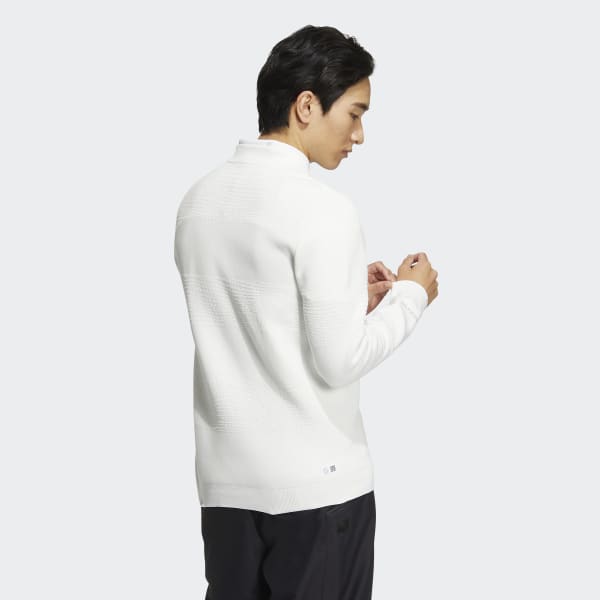 White Made to be Remade Crewneck Pullover Sweater