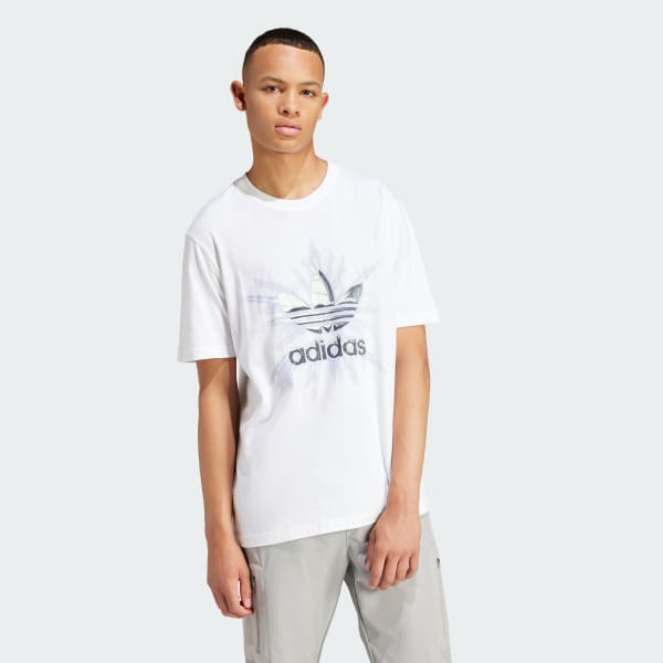 White Graphic Short Sleeve Tee