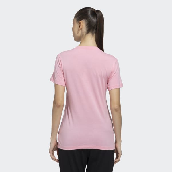 Pink ESSENTIALS BIG LOGO TEE