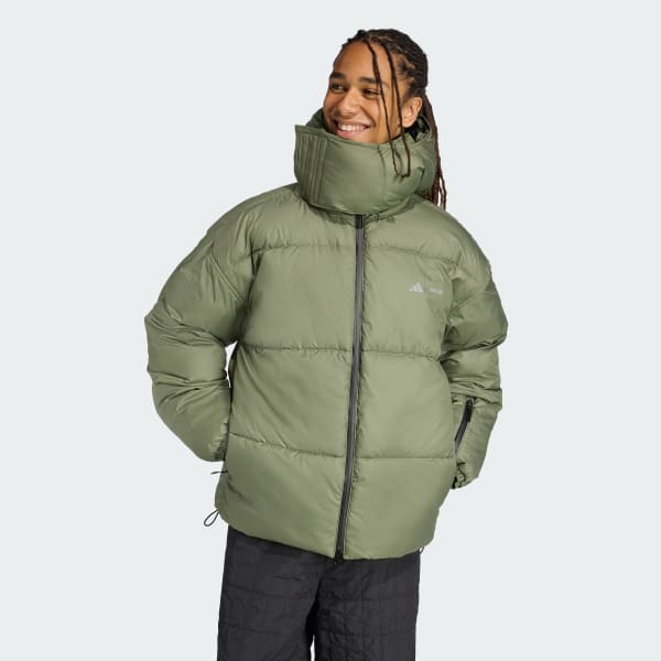 Green 아디다스 x MOON BOOT 패디드 재킷
