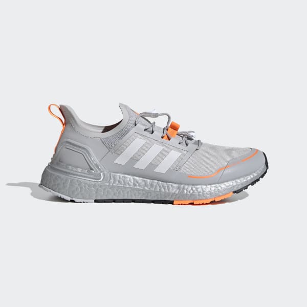 grey adidas running shoes