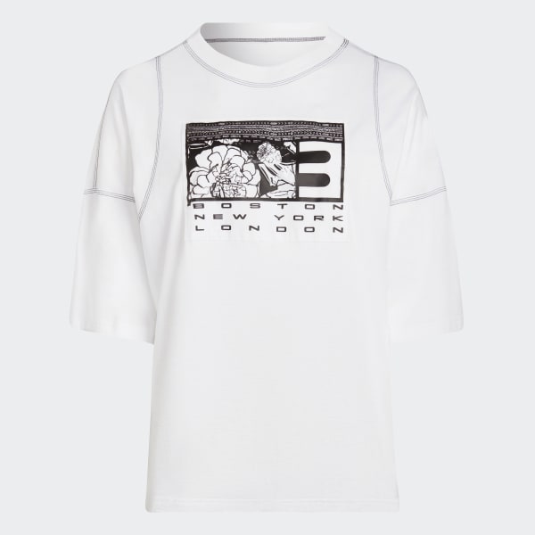 White adidas Sportswear SuperHer T-Shirt (Plus Size) C5789