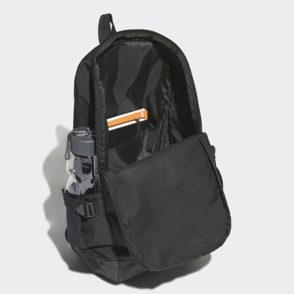 Czerń Essentials 3-Stripes Response Backpack