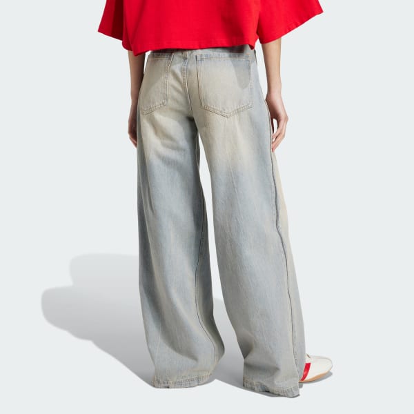 Mehrfarbig Adilenium Season 3 Zip Washed Jeans