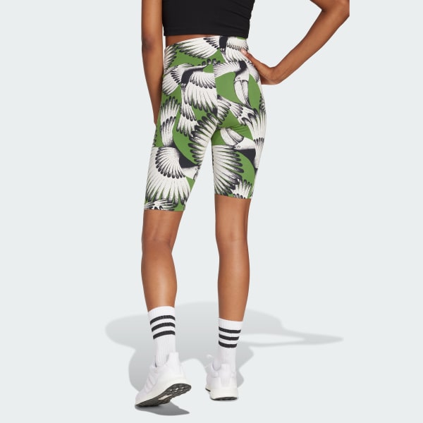 Wit adidas x FARM Bike Short