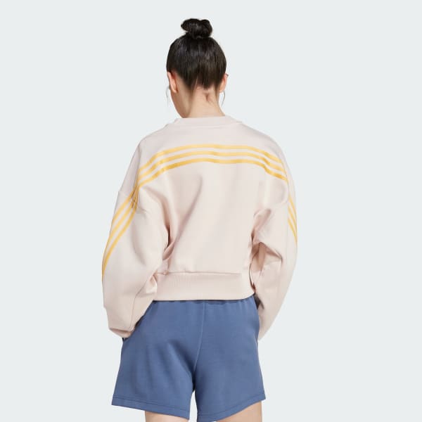 สีชมพู เสื้อวอร์ม Future Icons 3-Stripes
