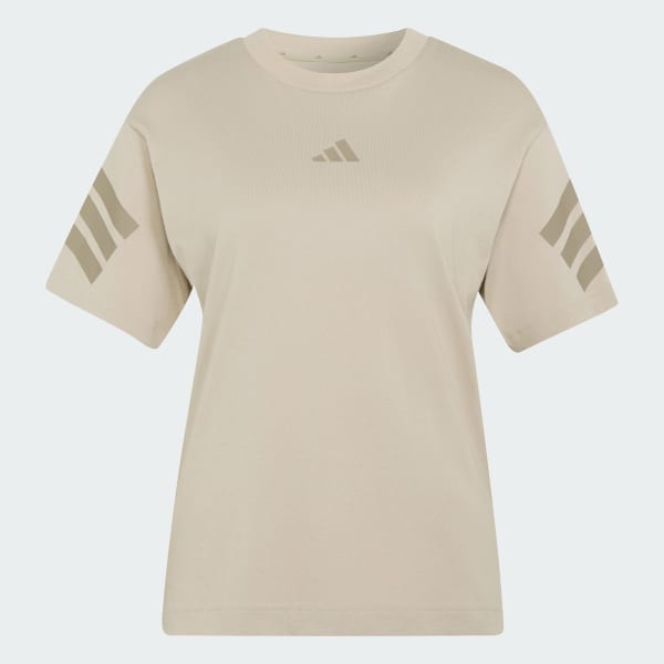 Brown Future Icons 3-Stripes Tee