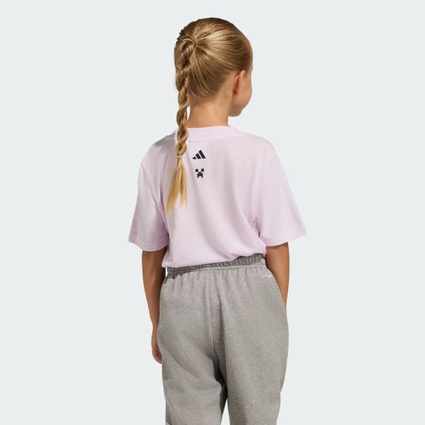 Roxo CAMISETA TREINO adidas MINECRAFT