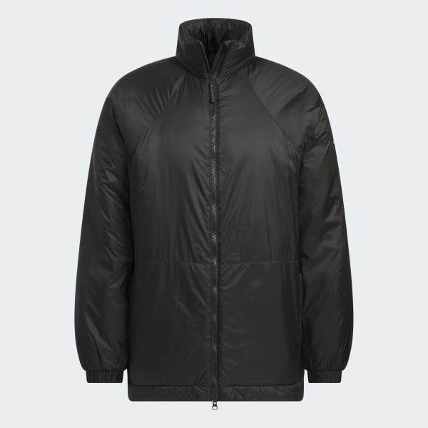 ブラック シティエスケープ オーバーサイズフィット リップストップ中わた入りジャケット