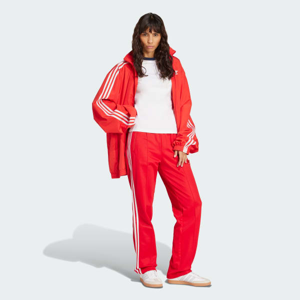 bílá Tričko Adicolor 3-Stripes Raglan Slim