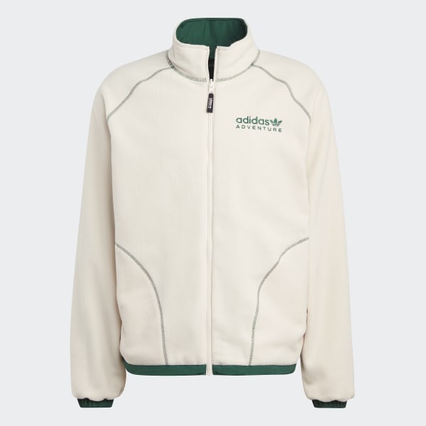Beige Adventure FC Reversible Polar Half Zip Jacket