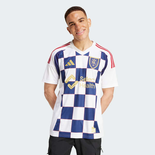 adidas Real Salt Lake 25/26 Away Jersey - White | Free Shipping