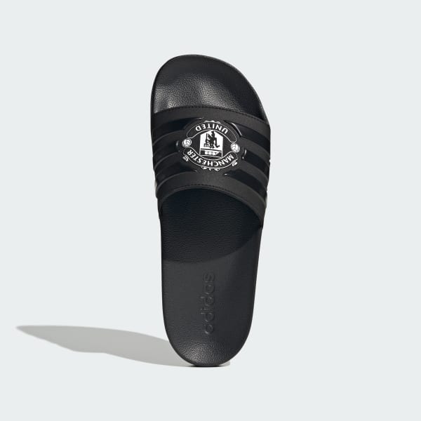Black Adilette Shower Manchester United Slides
