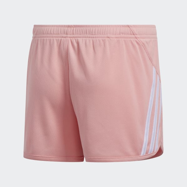 adidas Stripe Mesh Shorts - Pink | adidas US