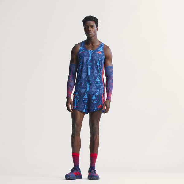 Bleu Débardeur Adizero Labrum