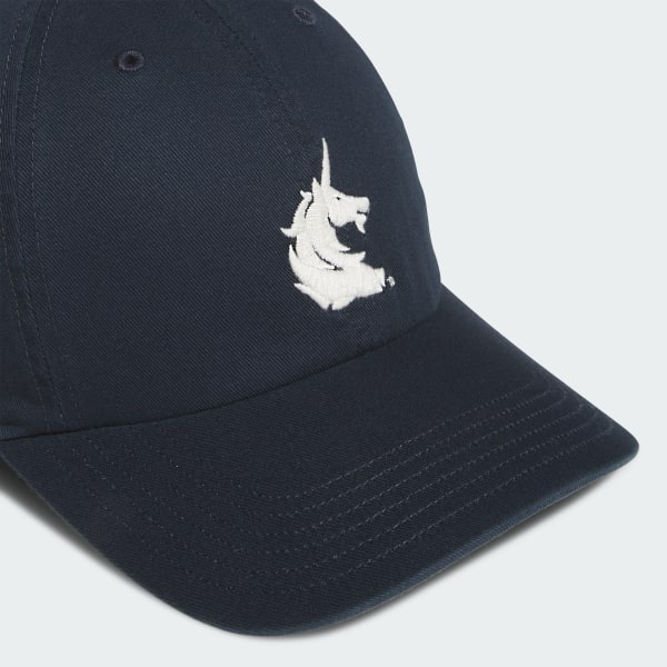 adidas Boston Marathon 2026 Relaxed Strapback Hat - Blue | Free