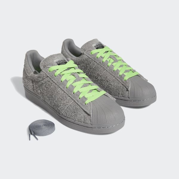 Grey and white adidas superstars womens shop