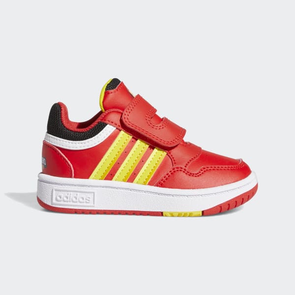 Red adidas x Marvel Super Hero Adventures Iron Man Hoops 3.0 Shoes LUQ52