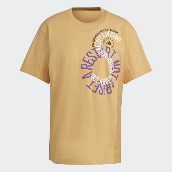 Gul adidas by Stella McCartney T-skjorte (UNISEX) BWC64