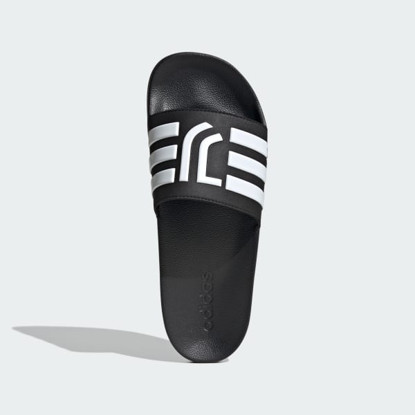 Hitam Sandal Mandi Juventus Adilette