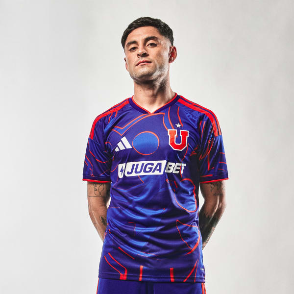 Azul Camiseta Local Universidad de Chile 26