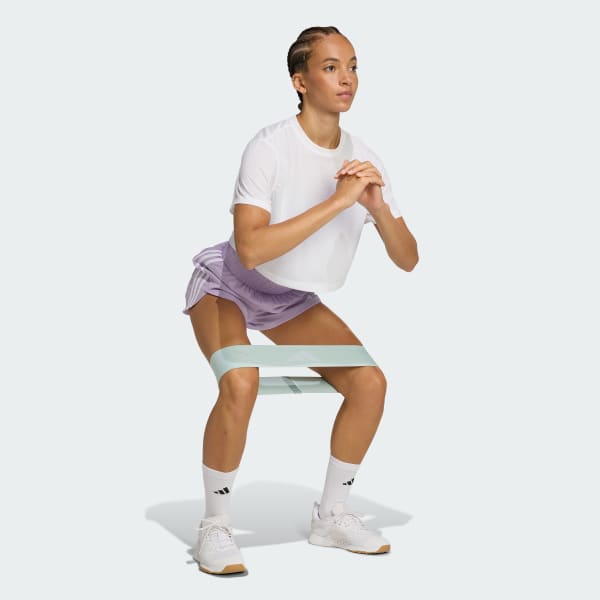 Purple Pacer Training 3-Stripes Woven High-Rise Shorts