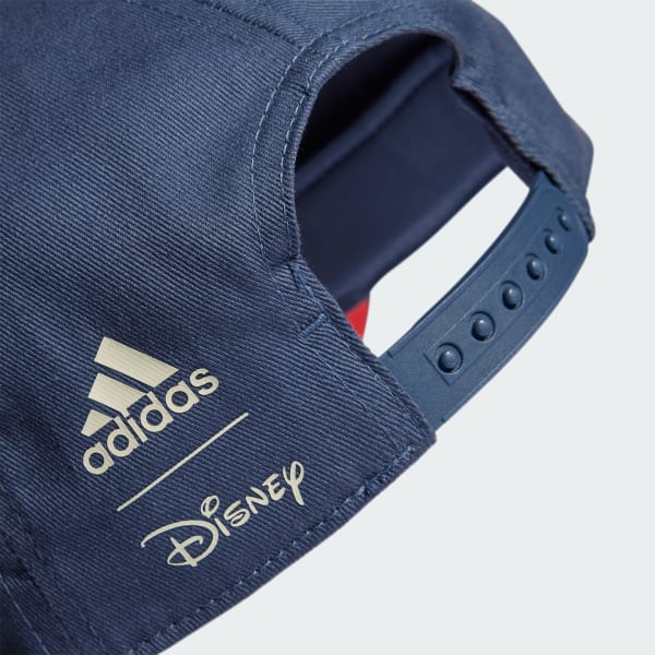 ブルー adidas × Disney ミッキーマウス キャップ キッズ