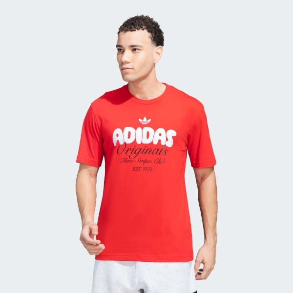 Red Adidas Originals T-Shirt