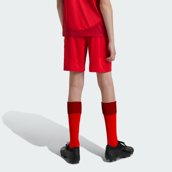 Red FC Bayern 24/25 Home Shorts Kids