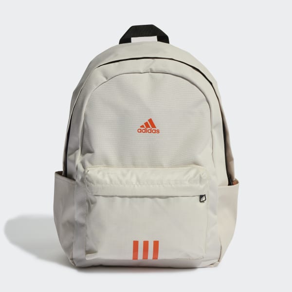 adidas Classic Badge of Sport 3-Stripes Backpack - Beige | adidas Singapore