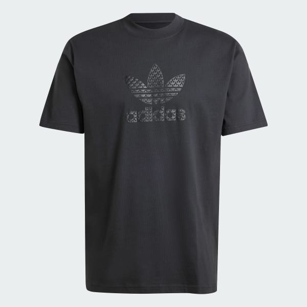 Negro Camiseta Mono