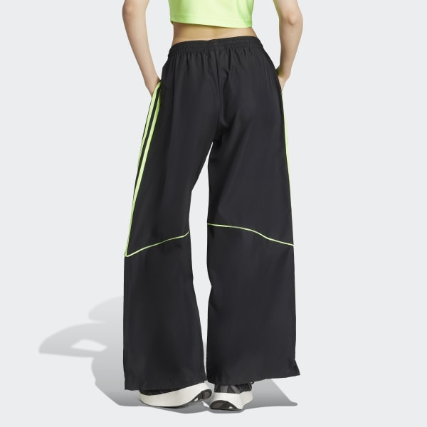 adidas Teamgeist Adicolor Oversized Woven Track Pant - Black